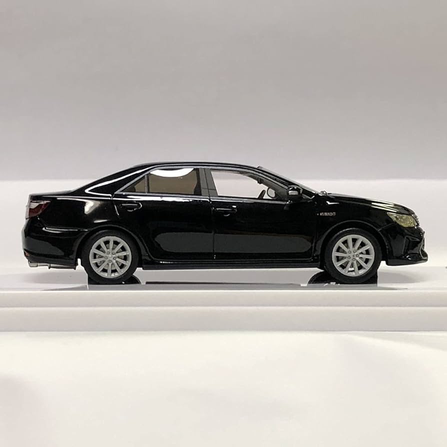 ☆ WIT&#39;S 1/43 トヨタ カムリ ハイブリッド レザーパッケージ 2014　アティチュードブラックマイカ Amazon | ☆ WIT'S 1/43 トヨタ カムリ ハイブリッド レザー